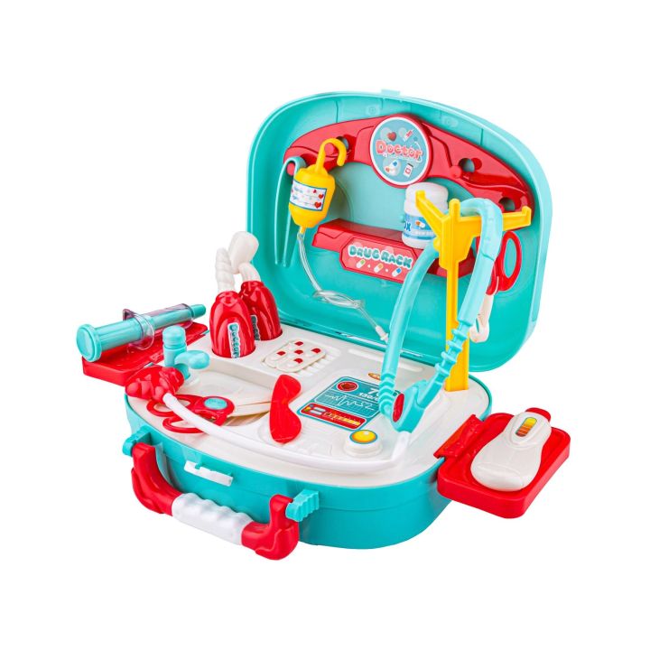 Wieloczęściowy Zestaw Lekarza W Walizce, Mały Doktor