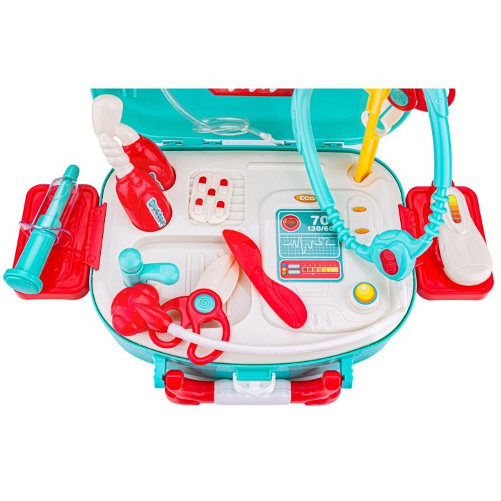 Wieloczęściowy Zestaw Lekarza W Walizce, Mały Doktor