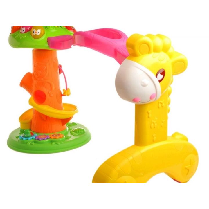 Edukacyjny Chodzik-Pchacz Interaktywny z Melodyjkami i Piłeczkami