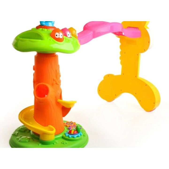 Edukacyjny Chodzik-Pchacz Interaktywny z Melodyjkami i Piłeczkami