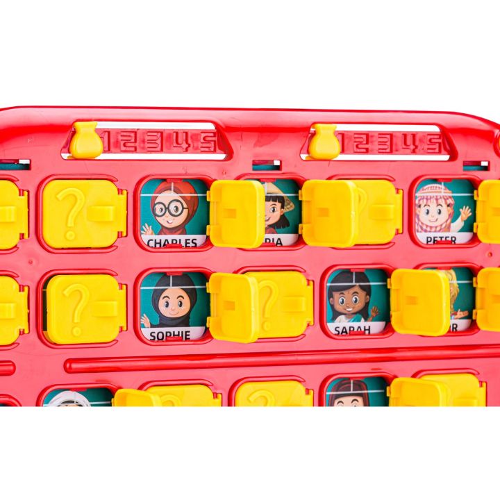 Tablica Edukacyjna, Gra Pamięciowa "Zgadnij Kto?" AUTOBUS, Who Is On The Bus?