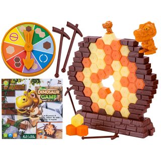 Gra Zręcznościowa URATUJ DINOZAURA Dino Pionowa Wieża Pułapka Plastry Miodu