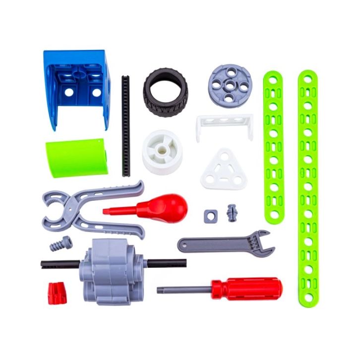 Klocki Konstrukcyjne, Pojazdy Budowlane, Auto, Samochód, Samolot Do Rozkręcania I Skręcania 18w1