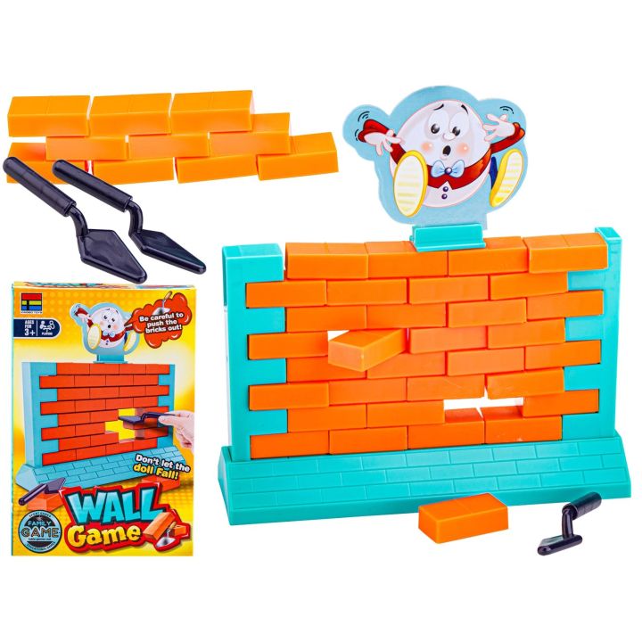 Gra Zręcznościowa Zbuduj Mur, Ściana, Cegiełki, Spadające Jajko