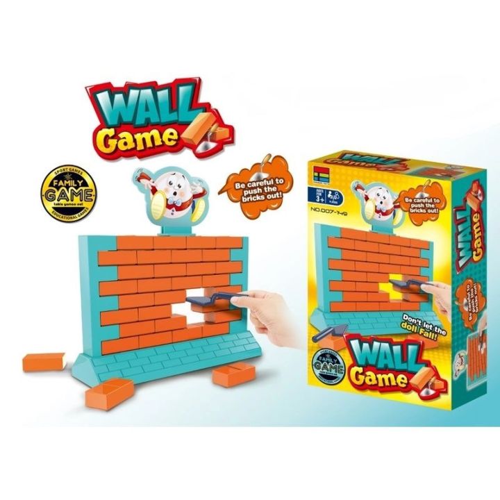 Gra Zręcznościowa Zbuduj Mur, Ściana, Cegiełki, Spadające Jajko