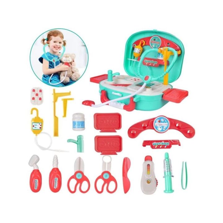 Wieloczęściowy Zestaw Lekarza W Walizce, Mały Doktor Przecena 1