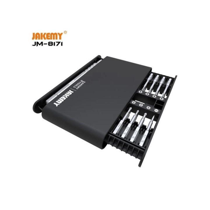 Profesjonalny Zestaw Narzędzi Precyzyjnych JAKEMY 17w1 Przecena 1