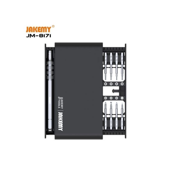 Profesjonalny Zestaw Narzędzi Precyzyjnych JAKEMY 17w1 Przecena 1