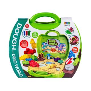 Walizka Z Masą Plastyczną, Ciastolina W Kuferku, Dinozaury Przecena 1