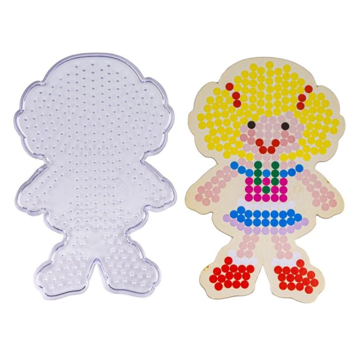 Koraliki do prasowania, Prasowanka, Szablon, Saszetka DZIEWCZYNKA W SUKIENCE