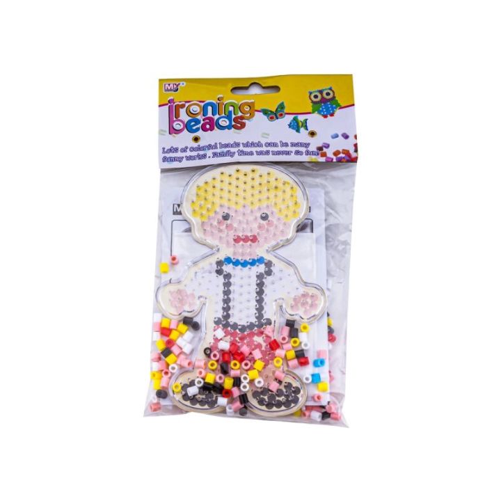 Koraliki do prasowania, Prasowanka, Szablon, Saszetka CHŁOPIEC