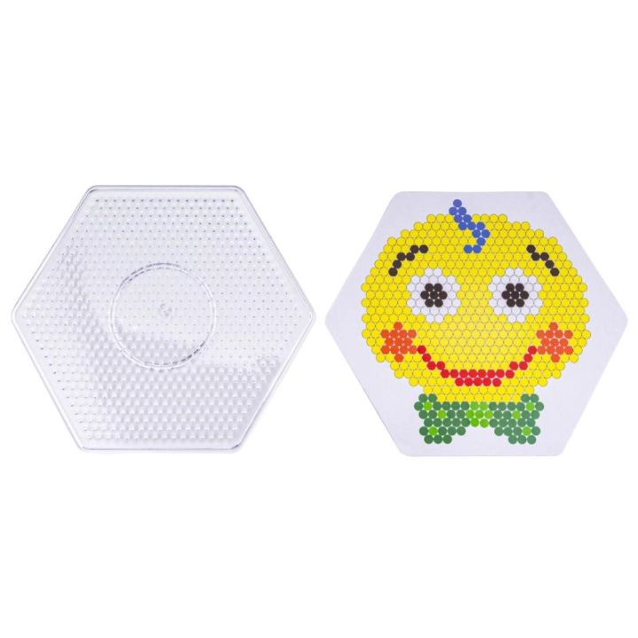 Koraliki do prasowania, Prasowanka, Szablon, Saszetka WESOŁY KLAUN, EMOTKA, BUŹKA