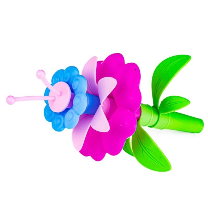 Klocki Konstrukcyjne Ogród Kwiatki, Zestaw Do Zbudowania Kwiatowej Kompozycji 104 EL