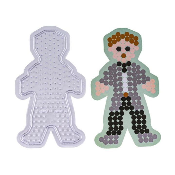 Prasowanka, Koraliki Do Prasowania, Zestaw 9000 Elementów W Butelce, Słoik + 3 Podkładki, Szablony MISIU, LALKA, PAJACYK