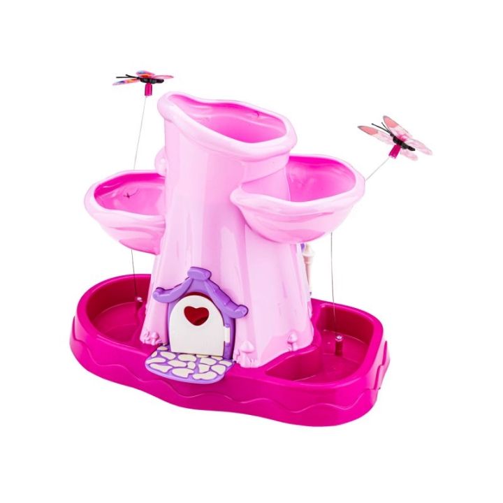 RÓŻOWY Zestaw Małego Ogrodnika UPRAWA Nawilżacz do roślin, Domek Dla Lalek, Doniczka Na Rośliny