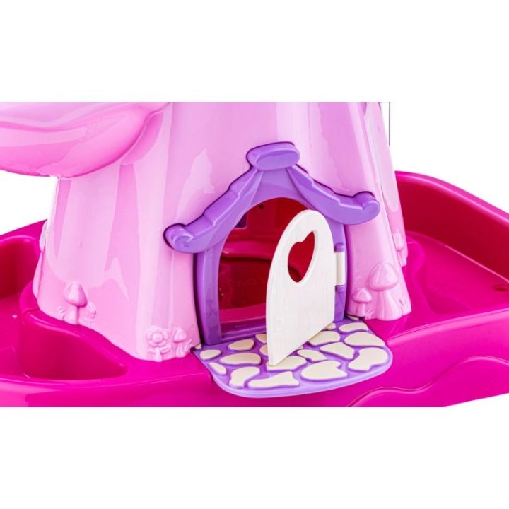 RÓŻOWY Zestaw Małego Ogrodnika UPRAWA Nawilżacz do roślin, Domek Dla Lalek, Doniczka Na Rośliny