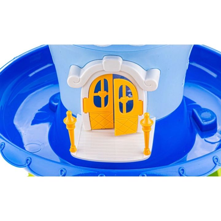 NIEBIESKI Zestaw Małego Ogrodnika UPRAWA Nawilżacz do roślin, Domek Dla Lalek, Doniczka Na Rośliny