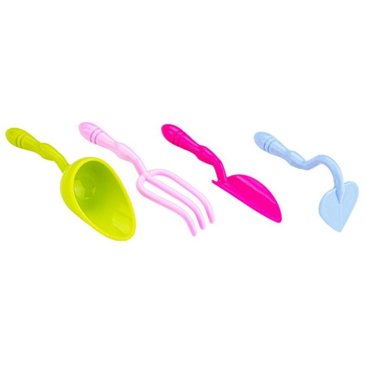 RÓŻOWY Zestaw Małego Ogrodnika UPRAWA Nawilżacz do roślin, Domek Dla Lalek, Stolik, Doniczka Na Rośliny