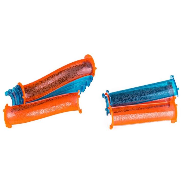 Świecące Klocki Magnetyczne, Tor Kulkowy Dla Kulek 110 Elementów Kulodrom