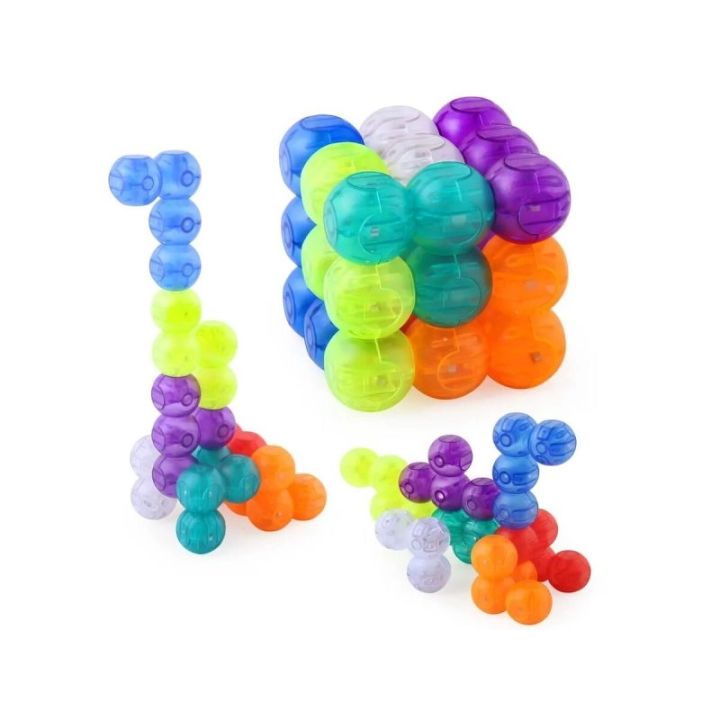 Gra, Układanka Logiczna, Magnetyczna Kostka Do Ułożenia 7 El.