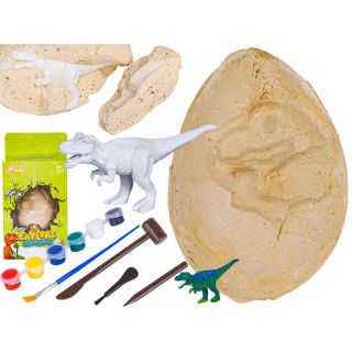 Wykopaliska Archeologiczne, JAJKO Z DINOZAUREM, Mały Archeolog - Zestaw