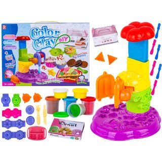 Maszynka Do Robienia Ciasteczek, Babeczek, Pączków, Lodów, Ciastolina + Akcesoria