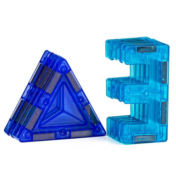 Świecące Klocki Magnetyczne, Tor Kulkowy Dla Kulek 120 Elementów Kulodrom