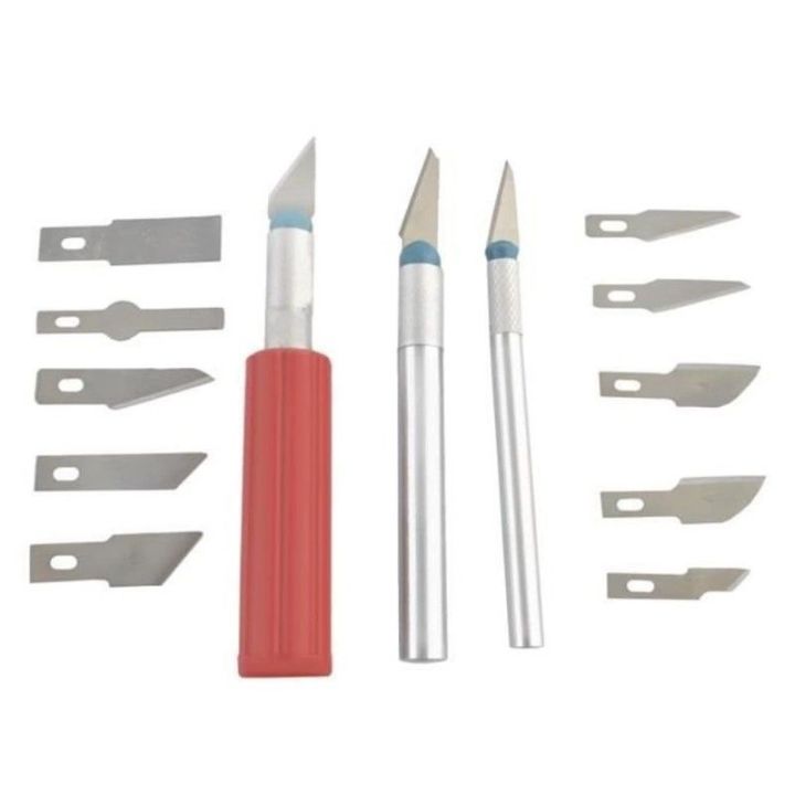 Skalpele, nożyki modelarskie - zestaw Przecena 1