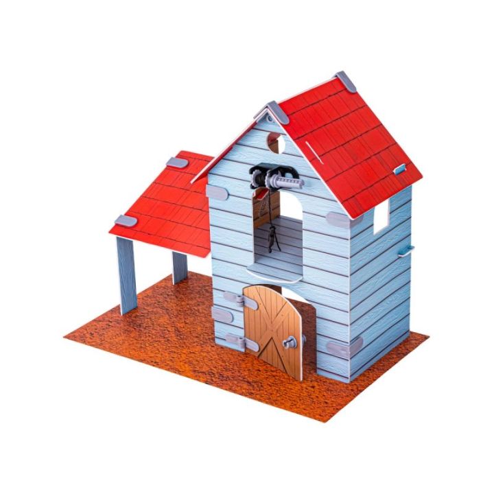 Klocki Konstrukcyjne ZESTAW ROLNIKA, FARMERA 153 El. Pojazdy Rolnicze, Kombajn, Stodoła, Traktor Do Rozkręcania I Skręcania 8w1