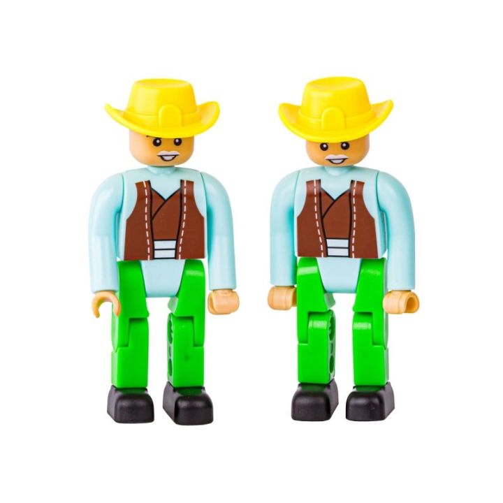 Klocki Konstrukcyjne ZESTAW ROLNIKA, FARMERA 153 El. Pojazdy Rolnicze, Kombajn, Stodoła, Traktor Do Rozkręcania I Skręcania 8w1