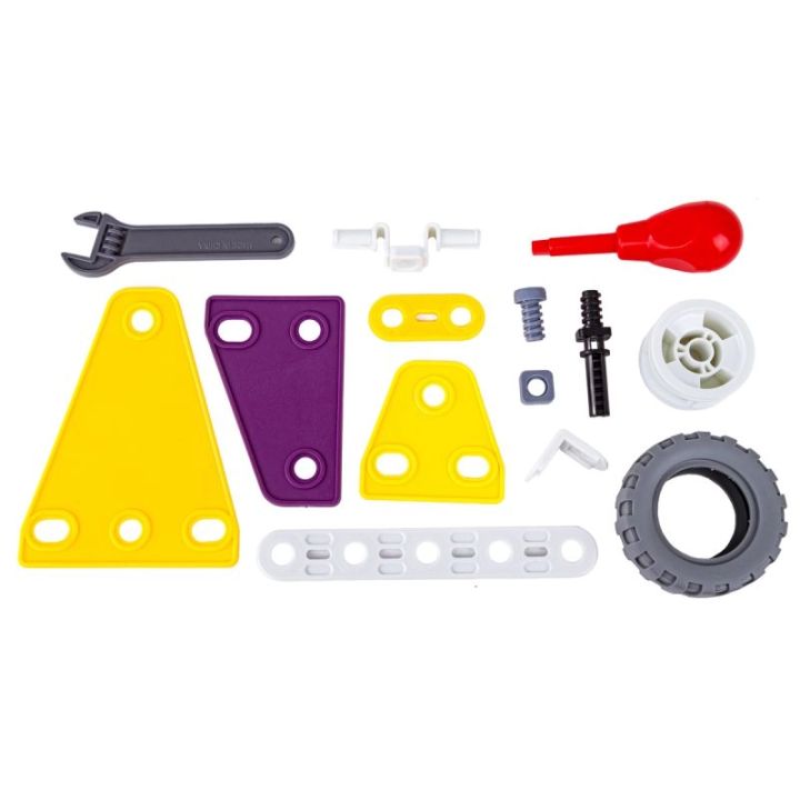 Klocki Elastyczne, Konstrukcyjne 100 El. Formuła 1, Quad, Helikopter, Samolot Do Rozkręcania I Skręcania 4w1