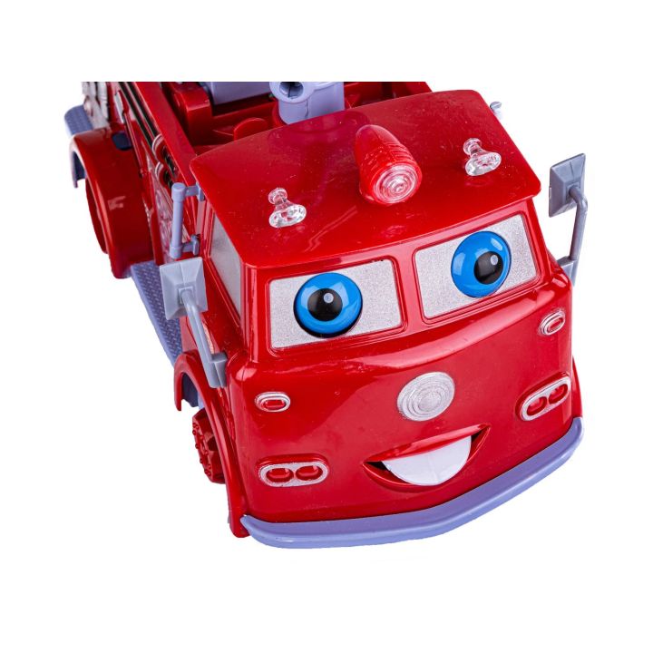 Interaktywny Wóz Strażacki do Baniek Mydlanych z Dźwiękiem i Światłami