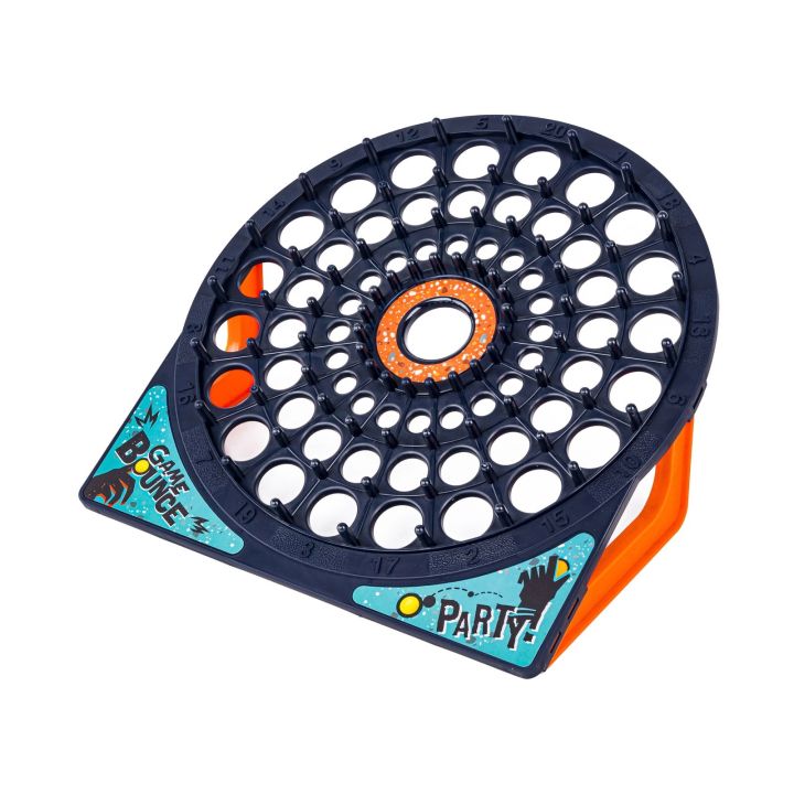 Rodzinna Gra Zręcznościowa BOUNCE GAME, Układanka, Tarcza, Karty, Piłeczki