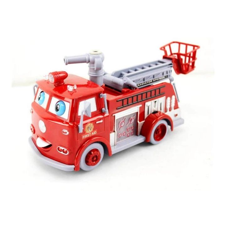 Interaktywny Wóz Strażacki do Baniek Mydlanych z Dźwiękiem i Światłami