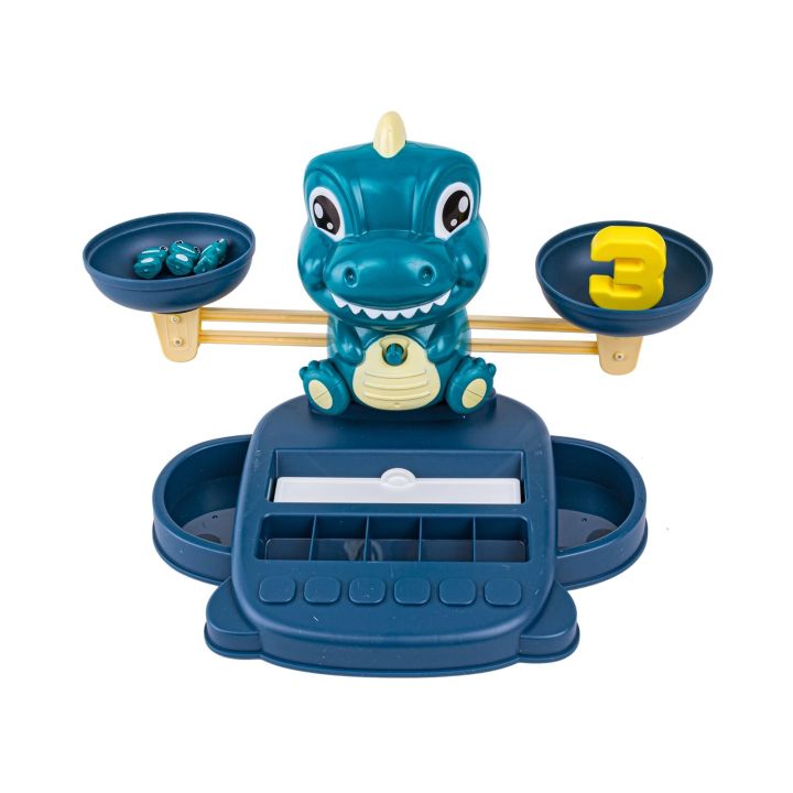 Gra Nauka Liczenia Oraz Angielskiego - Równoważnia Waga Szalkowa DINOZAUR - Dinosaur Balance