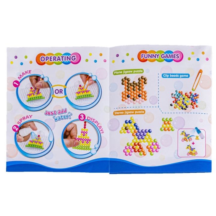 Koraliki Wodne KOSMOS, Ufo, Statek Kosmiczny, Zestaw, Akcesoria