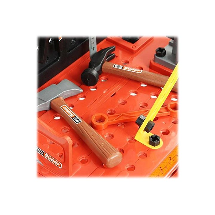 Zestaw Majsterkowicza – Warsztat stolarski ze stolikiem i narzędziami | Rozwój pasji do majsterkowania