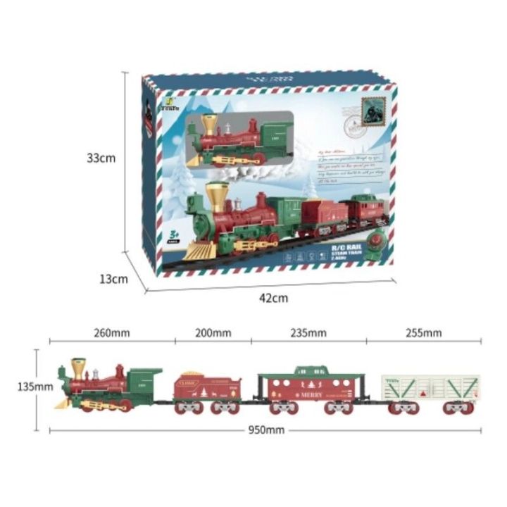 Kolejka Elektryczna Fenfa RC Pilot 2,4 GHz Lokomotywa Pociąg Towarowy