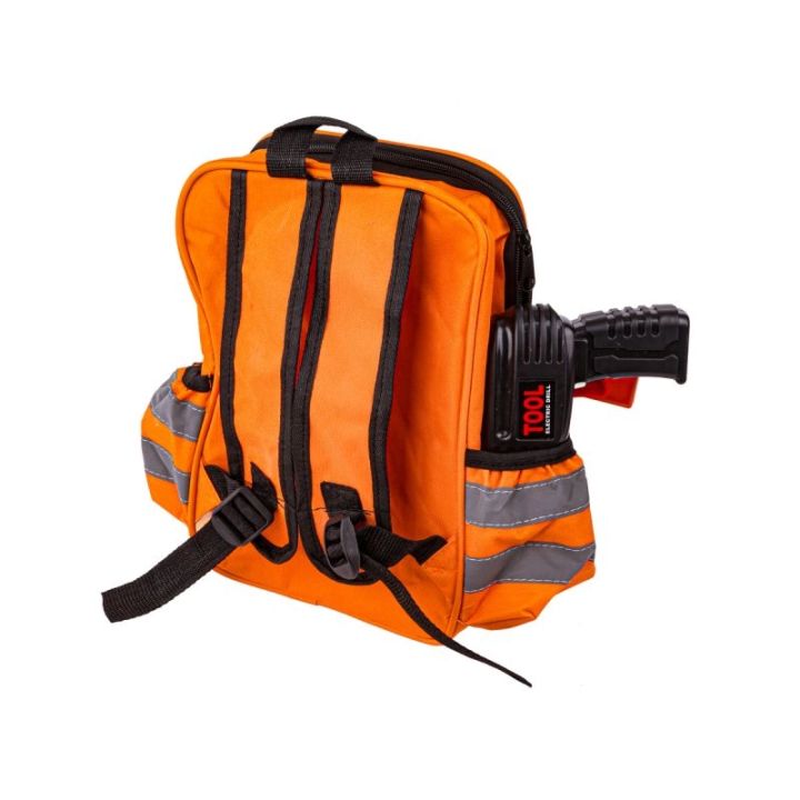 Zestaw Narzędzi Z Plecakiem, Wiertarka Wkrętarka, Narzędzia, Kask, Akcesoria