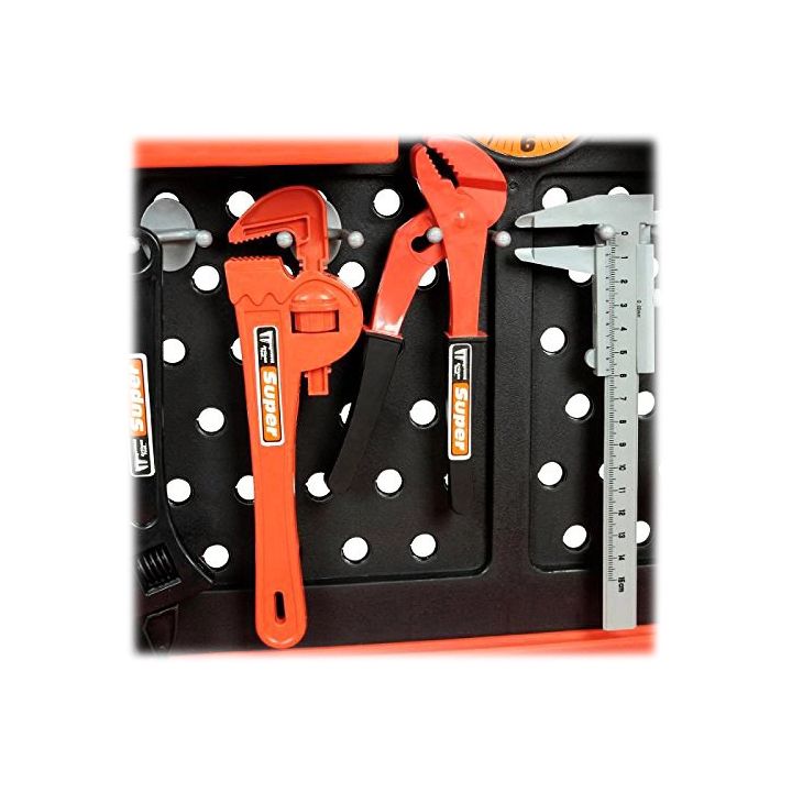 Zestaw Majsterkowicza – Warsztat stolarski ze stolikiem i narzędziami | Rozwój pasji do majsterkowania