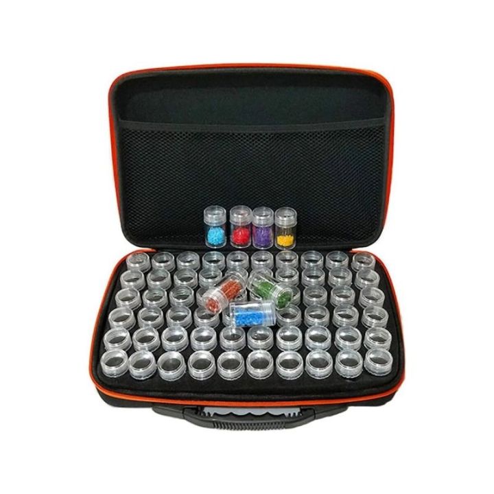 Akcesoria Haft Diamentowy, Etui + 60 Pojemników + Akcesoria Zestaw Do Diamond Painting