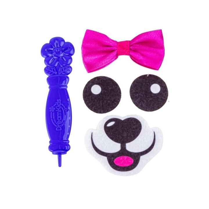 Kreatywny Zestaw Wyszywanka, Maskotka, Pluszak Do Szycia, Poduszka Do Ozdobienia DIY MISIU, NIEDŹWIADEK