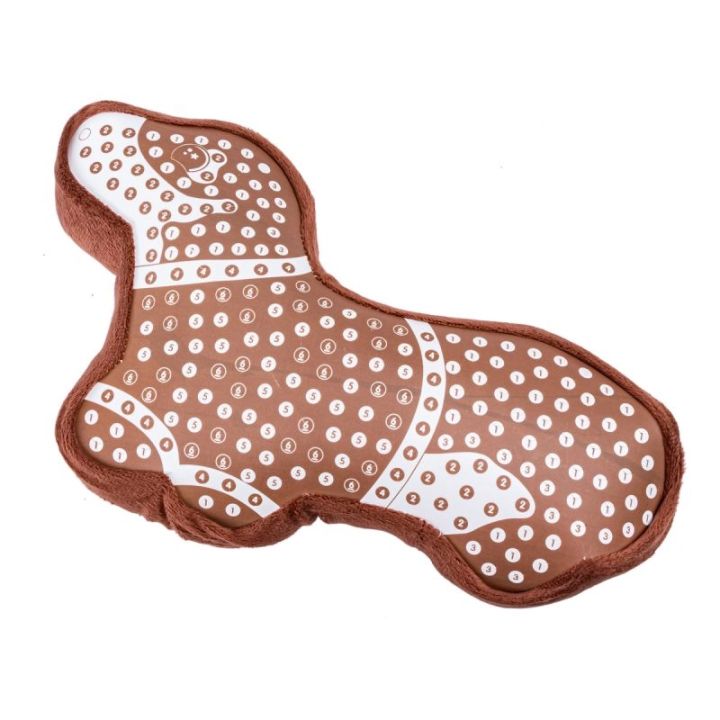 Kreatywny Zestaw Wyszywanka, Maskotka, Pluszak Do Szycia, Poduszka Do Ozdobienia DIY Piesek JAMNIK