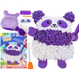 Kreatywny Zestaw Wyszywanka, Maskotka, Pluszak Do Szycia, Poduszka Do Ozdobienia DIY PANDA