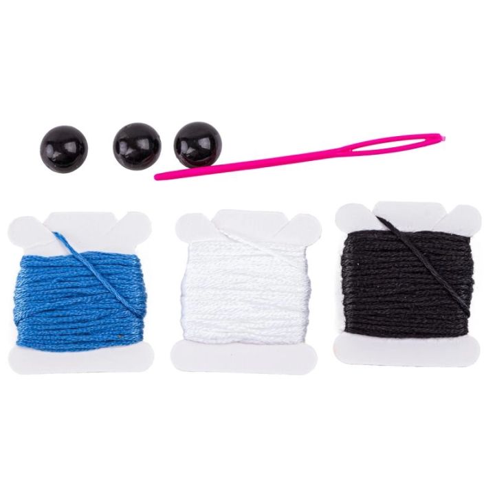 Kreatywny Zestaw Wyszywanka, Maskotka, Pluszak Do Szycia Zwierzęta Morskie RYBKA