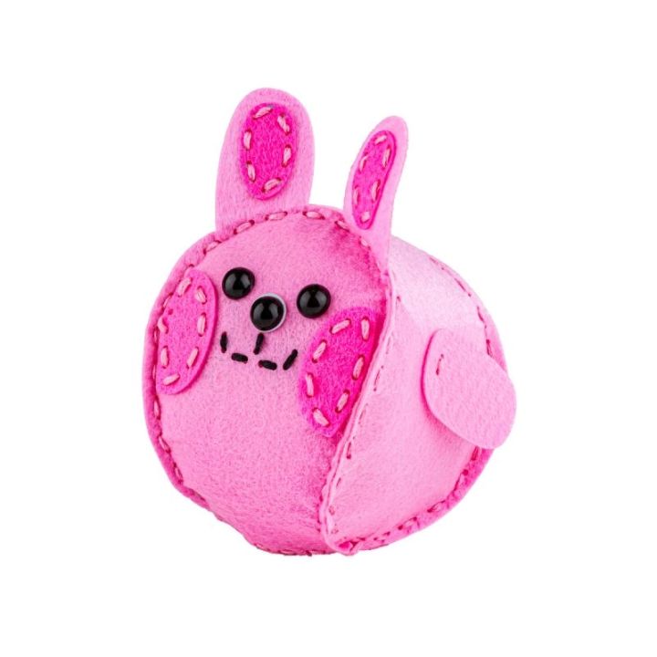 Kreatywny Zestaw Wyszywanka, Maskotka, Pluszak Do Szycia Zwierzęta Leśne ZAJĄCZEK KRÓLICZEK