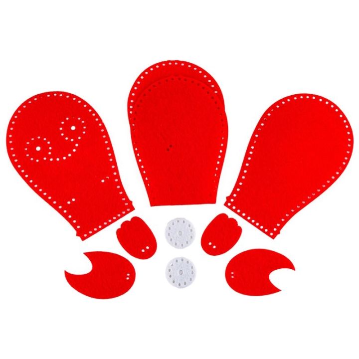 Kreatywny Zestaw Wyszywanka, Maskotka, Pluszak Do Szycia Zwierzęta Morskie KRAB