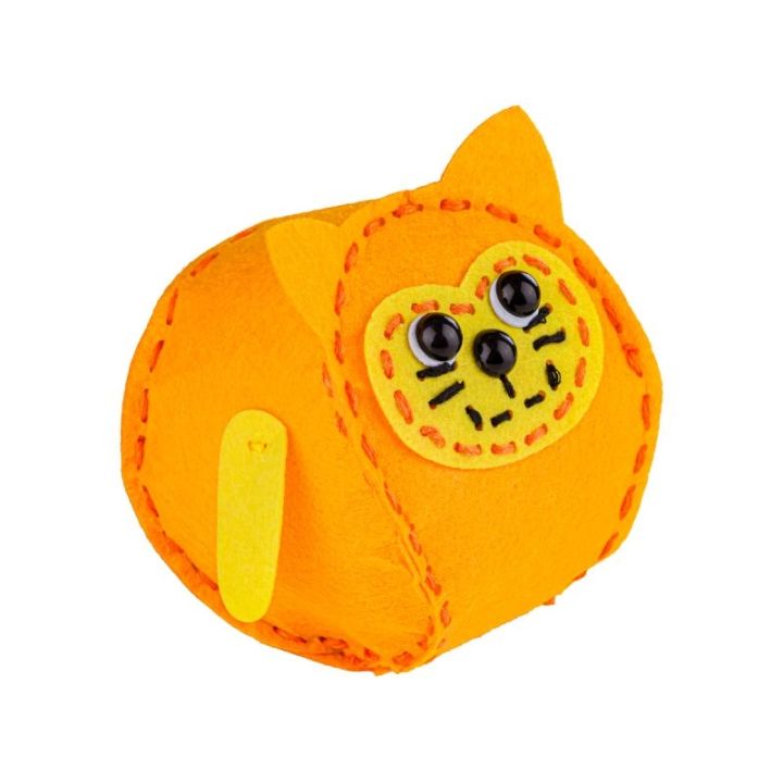 Kreatywny Zestaw Wyszywanka, Maskotka, Pluszak Do Szycia Zwierzęta Domowe KOTEK