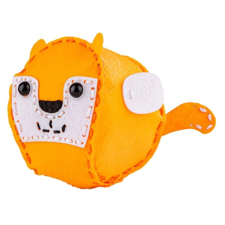 Kreatywny Zestaw Wyszywanka, Maskotka, Pluszak Do Szycia Zwierzęta Leśne LISEK