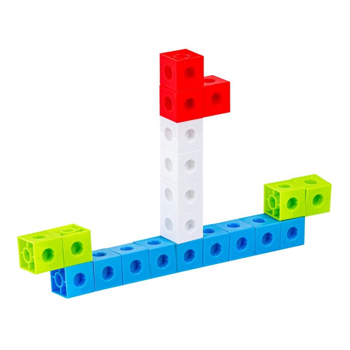 Klocki, Układanka + Karty Gra Logiczna, Nauka Liczenia I Matematyki,